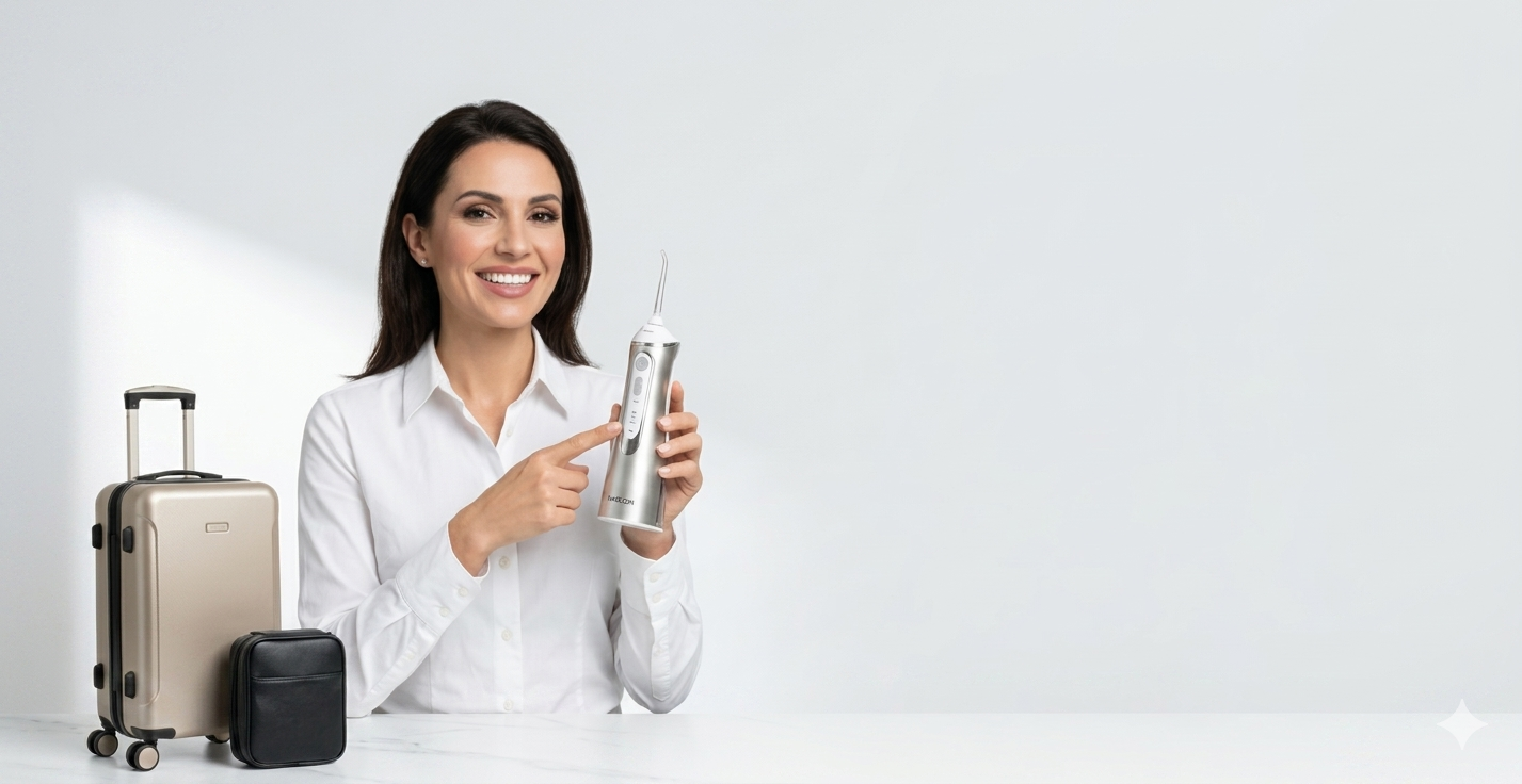 Irrigador Dental Profesional Portátil - AUREZIO™"